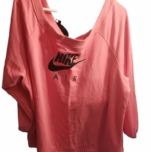 Bubblegum pink 🎀 Nike air sweatshirt